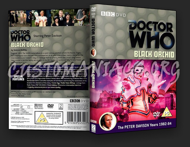 Doctor Who - Black Orchid dvd cover