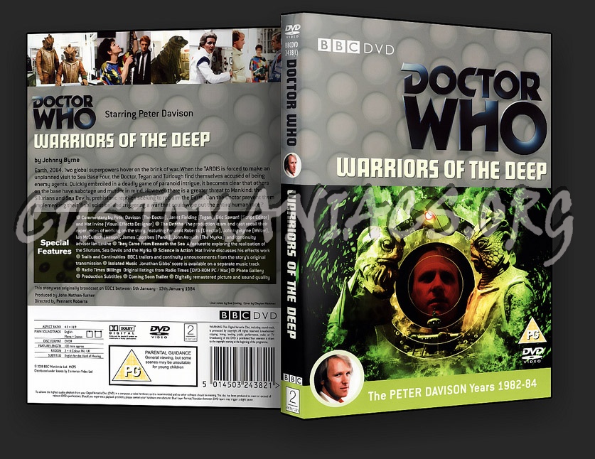 Doctor Who: Warriors Of The Deep dvd cover