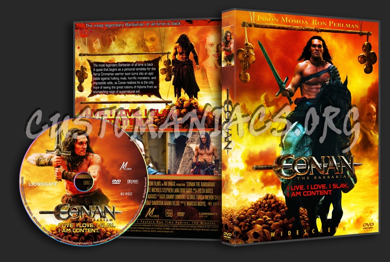 Conan the Barbarian dvd cover