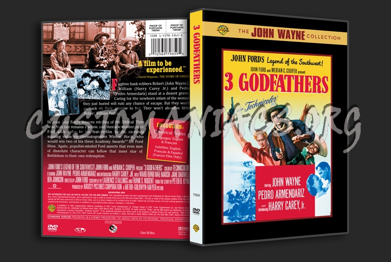 3 Godfathers dvd cover