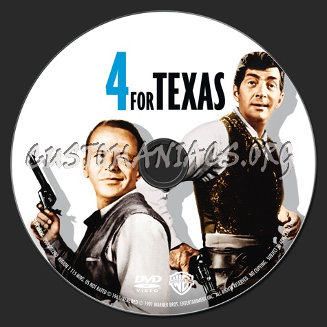 4 for Texas dvd label