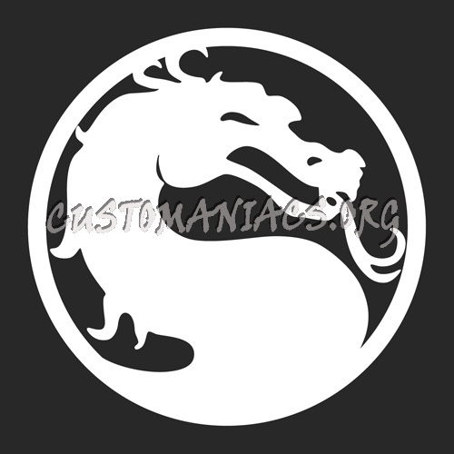 "Mortal Kombat" Dragon Logo 