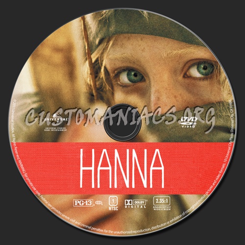 Hanna dvd label