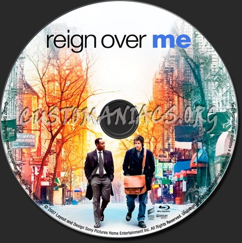 Reign Over Me blu-ray label