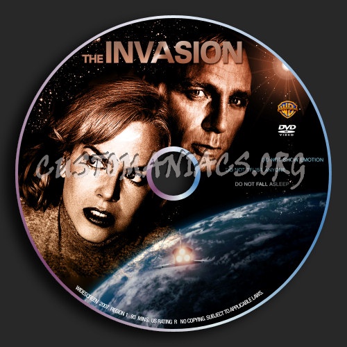 Invasion (The) dvd label