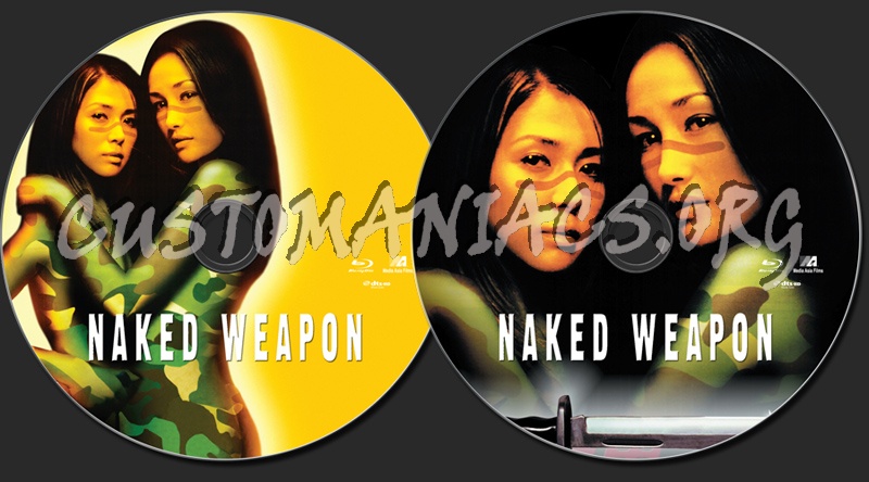 Naked Weapon blu-ray label