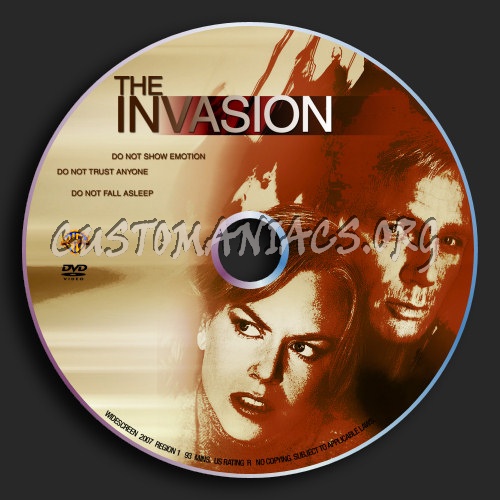 Invasion (The) dvd label