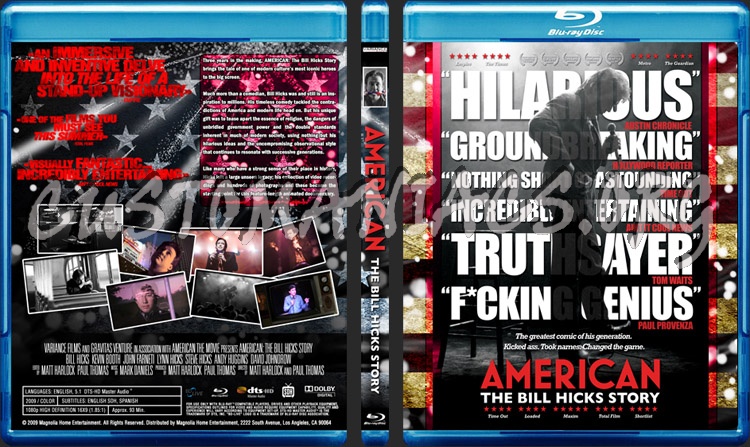 American: The Bill Hicks Story blu-ray cover