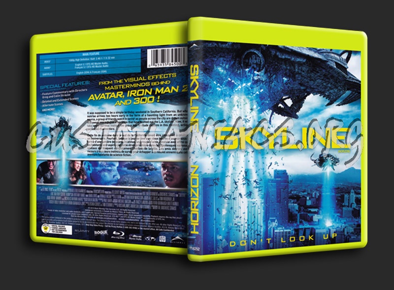 SkyLine blu-ray cover