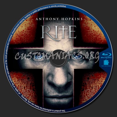 The Rite blu-ray label