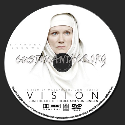Vision: From the Life of Hildegard Von Bingen dvd label
