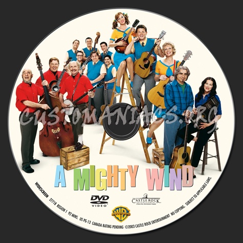 A Mighty Wind dvd label