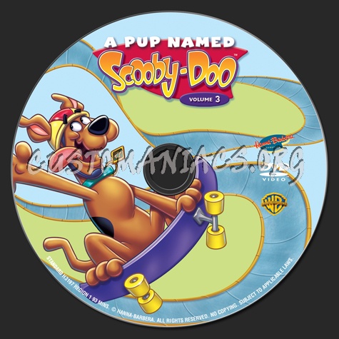 A Pup Named Scooby-Doo Volume 3 dvd label