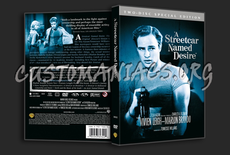 A Streetcar Named Desire dvd cover