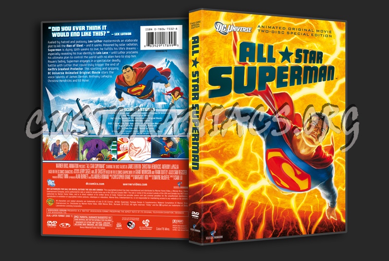 All Star Superman dvd cover
