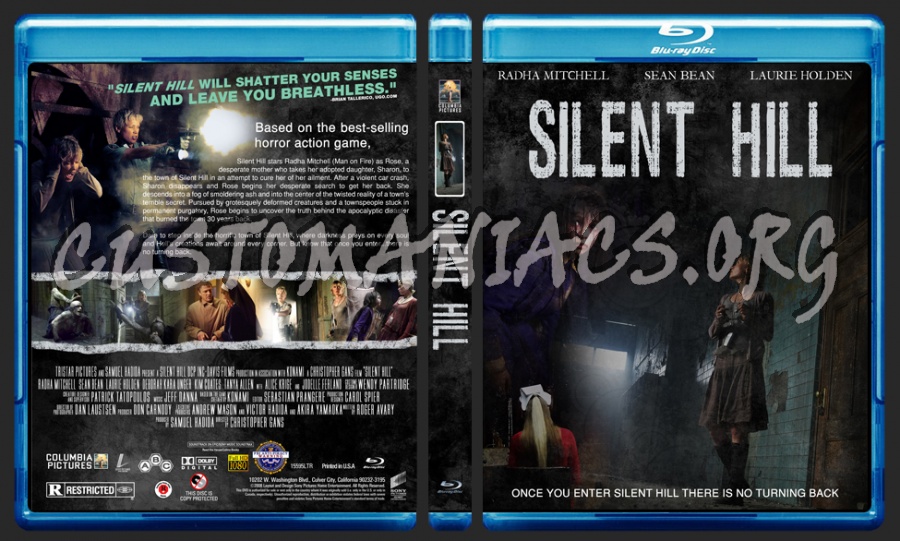 Silent Hill blu-ray cover