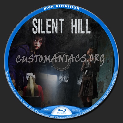 Silent Hill blu-ray label