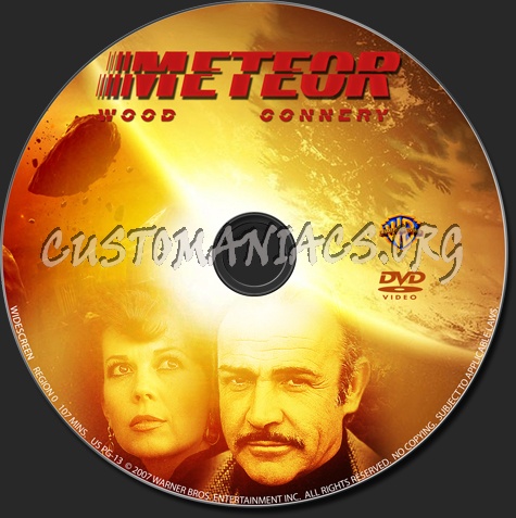 Meteor dvd label