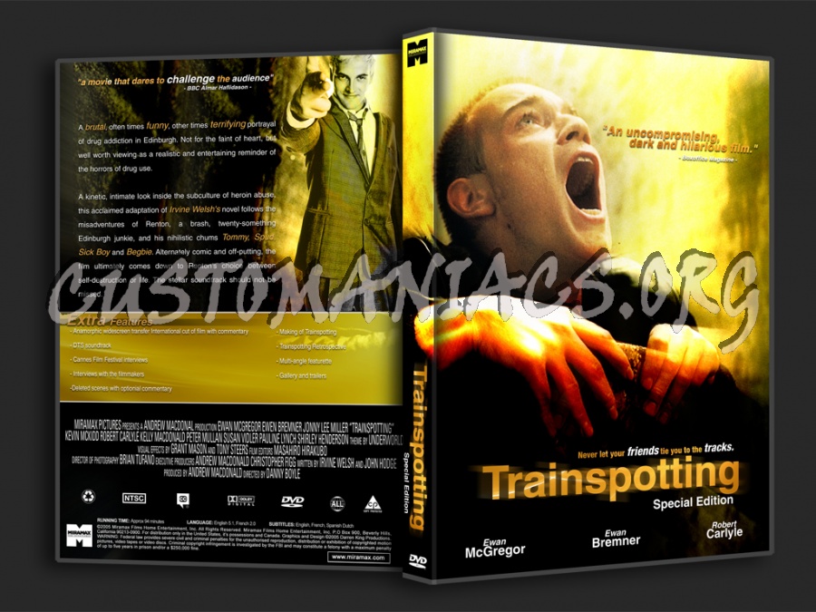 Trainspotting dvd cover