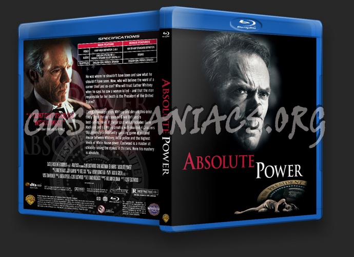 Absolute Power blu-ray cover