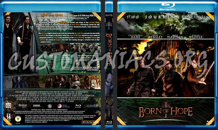 Born of Hope blu-ray cover