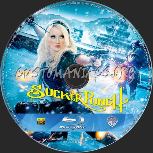 Sucker Punch blu-ray label