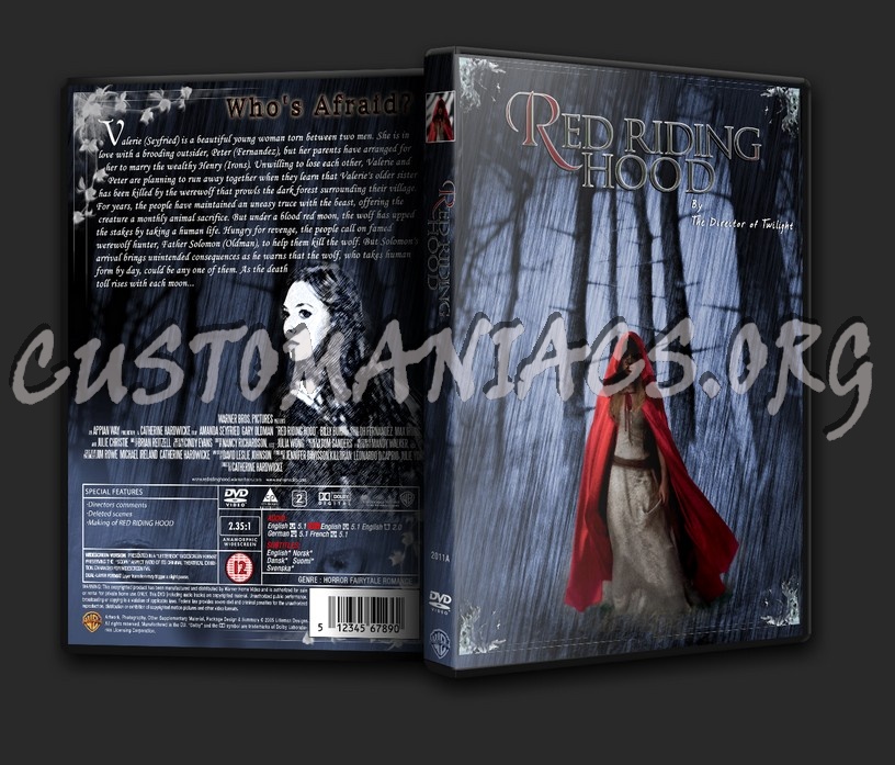 Red Riding Hood (2011) dvd cover