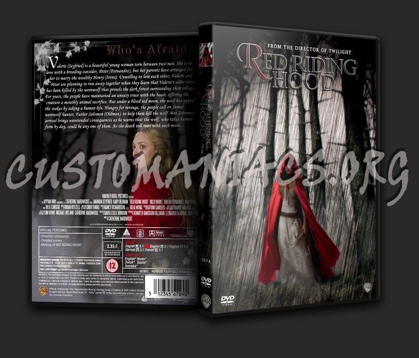 Red Riding Hood (2011) dvd cover