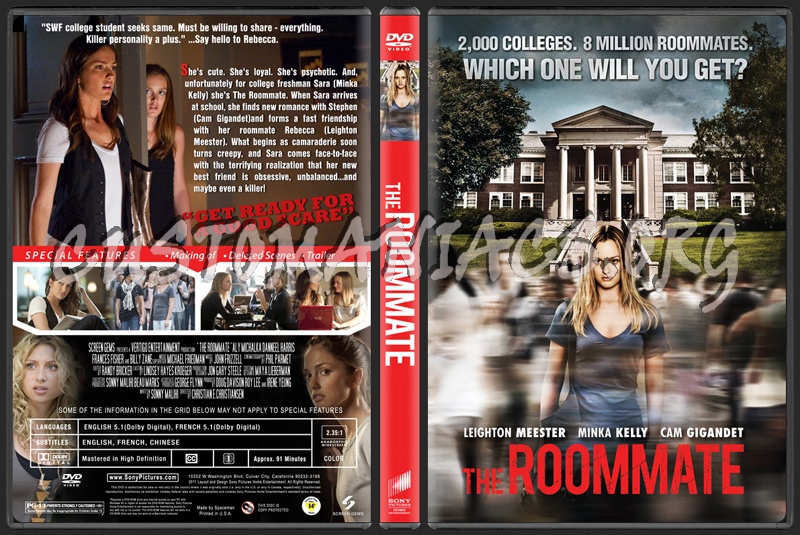 The Roommate dvd cover