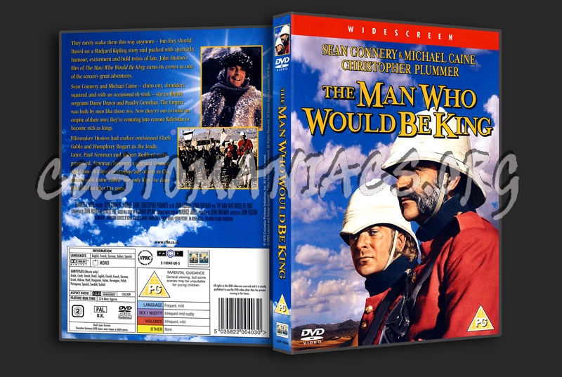 The Man Who Would Be King dvd cover