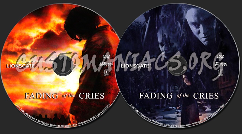 Fading Of The Cries dvd label