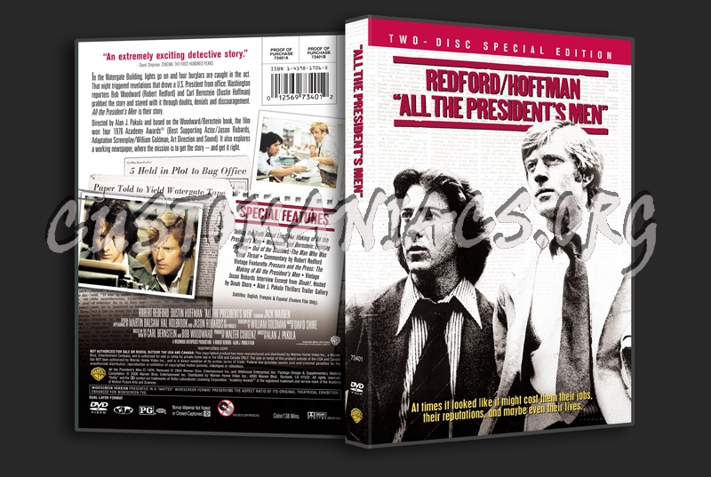 All the President's Men dvd cover