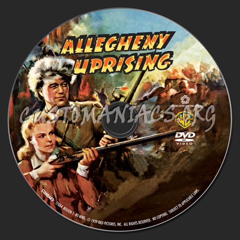 Allegheny Uprising dvd label