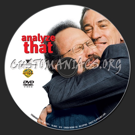 Analyze That dvd label