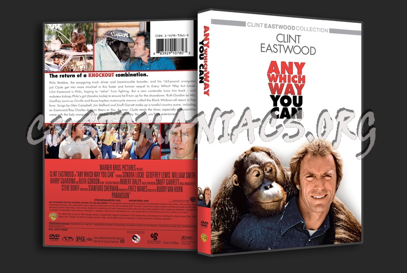 Any Which Way You Can dvd cover