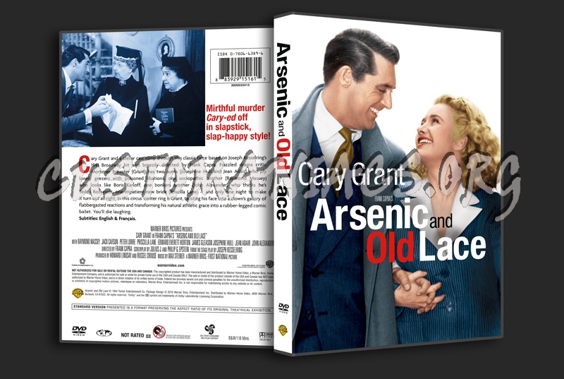 Arsenic and Old Lace dvd cover