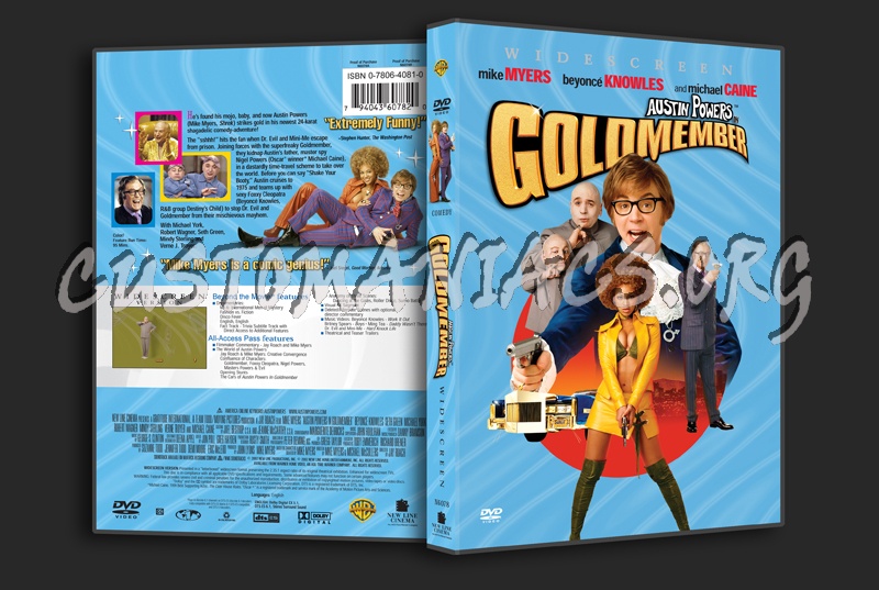 Austin Powers Goldmember dvd cover