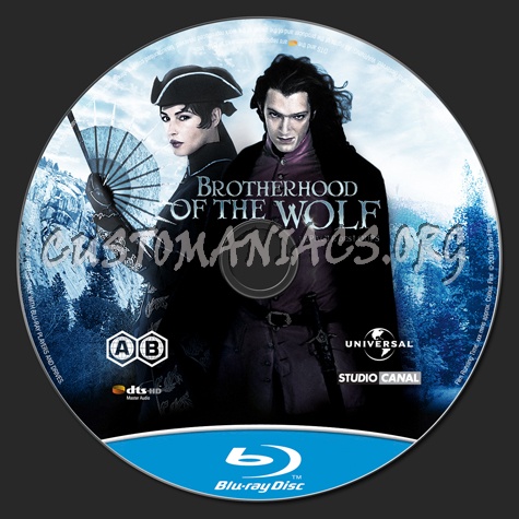 Brotherhood of the Wolf blu-ray label