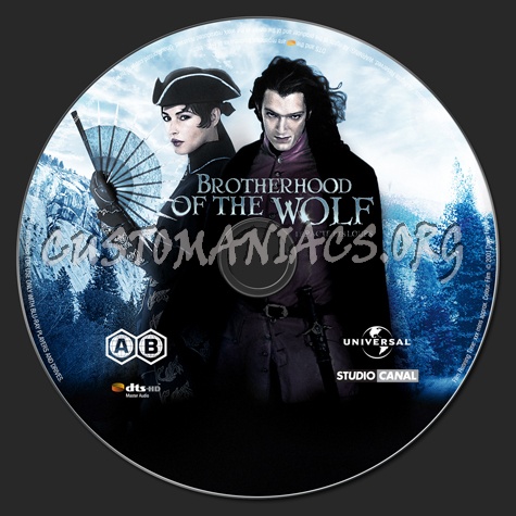 Brotherhood of the Wolf dvd label
