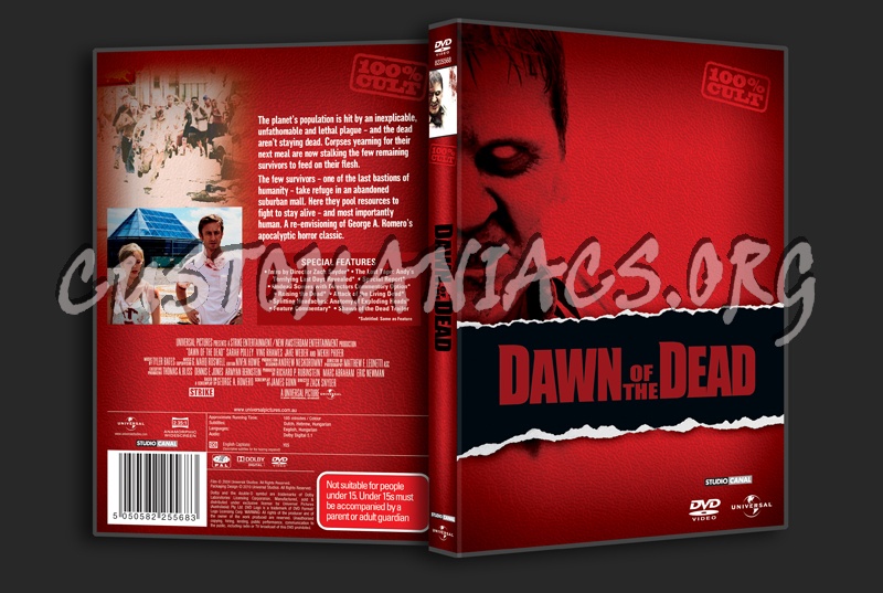 Dawn of the Dead (2004) dvd cover