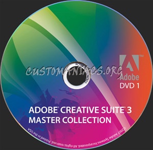 Adobe Creative Suite 3 - Master Collection dvd label