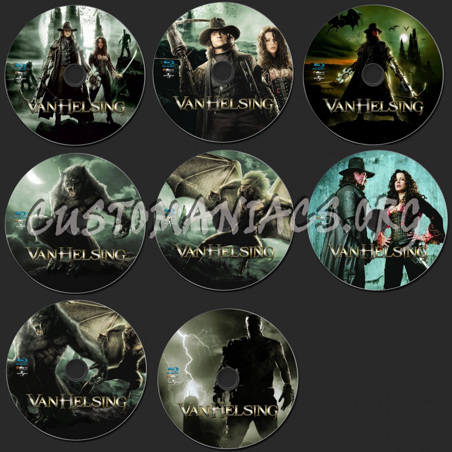 Van Helsing blu-ray label