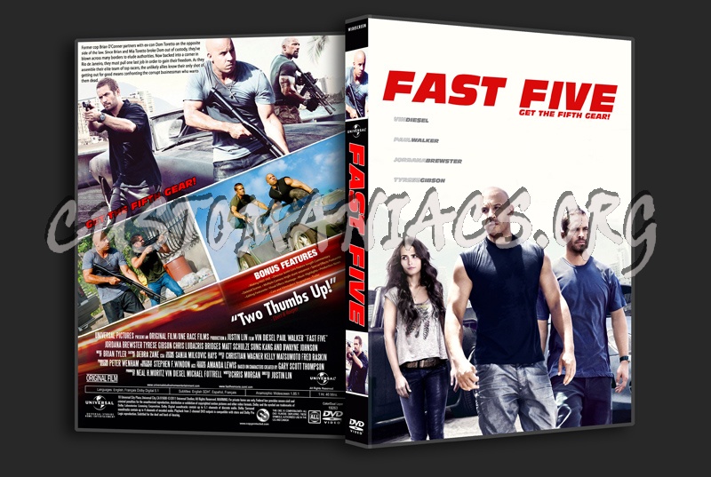 Fast Five dvd cover