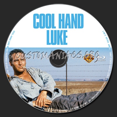 Cool Hand Luke blu-ray label