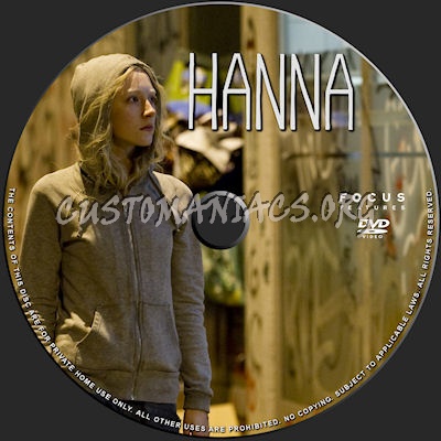 Hanna dvd label