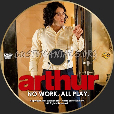 Arthur dvd label