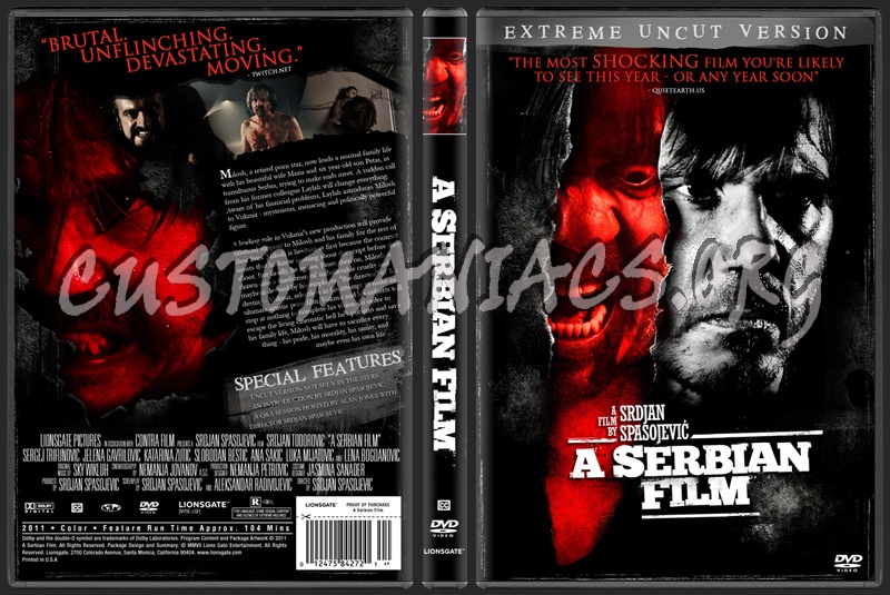 A Serbian Film dvd cover