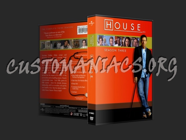 House MD - Season 3 dvd cover