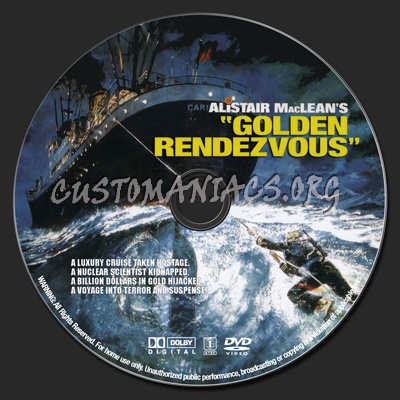 Golden Rendevous dvd label