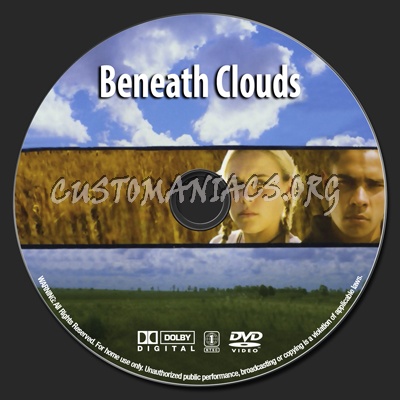 Beneath Clouds dvd label